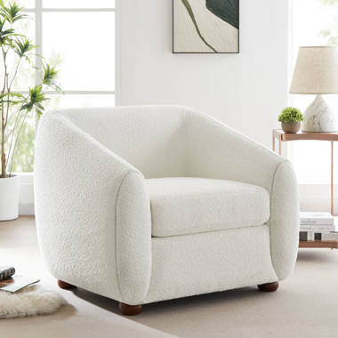 Nordic white online chair